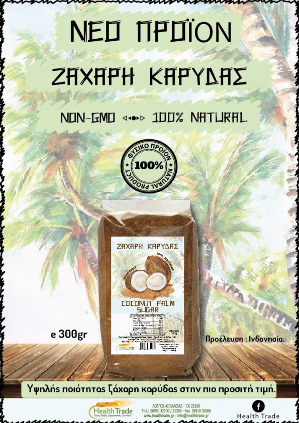 ΝΕΟ ΠΡΟΪΟΝ - ΖΑΧΑΡΗ ΚΑΡΥΔΑΣ 300g