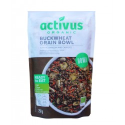 Γεύμα με φαγόπυρο με μανιτάρια και καρότα  BIO 400g