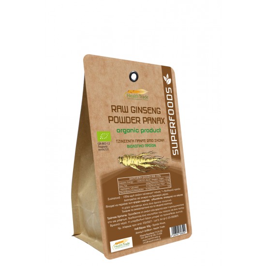 Ginseng Panax Organic Powder SUPERFOODS - ΥΠΕΡΤΡΟΦΕΣ - Βιολογικό