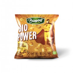 Γαριδακι καλαμποκιου Biopower με γευση pizza bio 55g