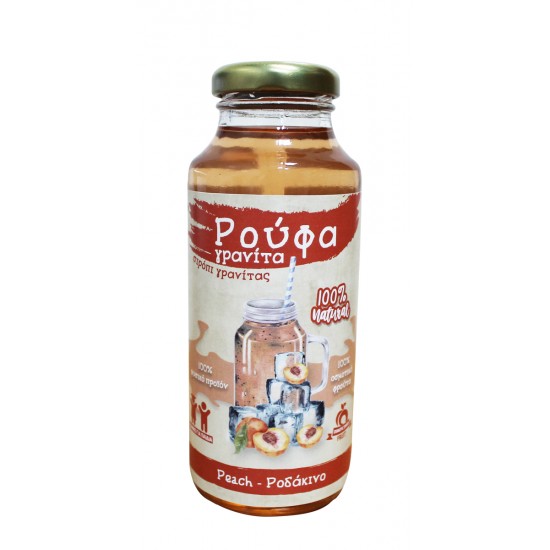 Σιρόπι Για Γρανίτα Ροδάκινο 250ml
