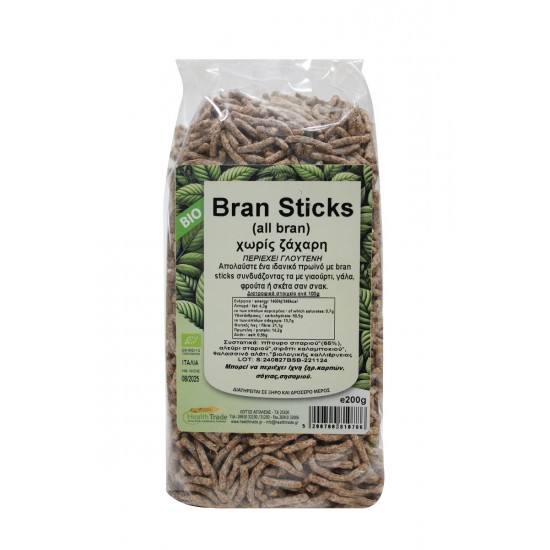Bran Sticks - Βιολογικά / Χωρίς Ζάχαρη