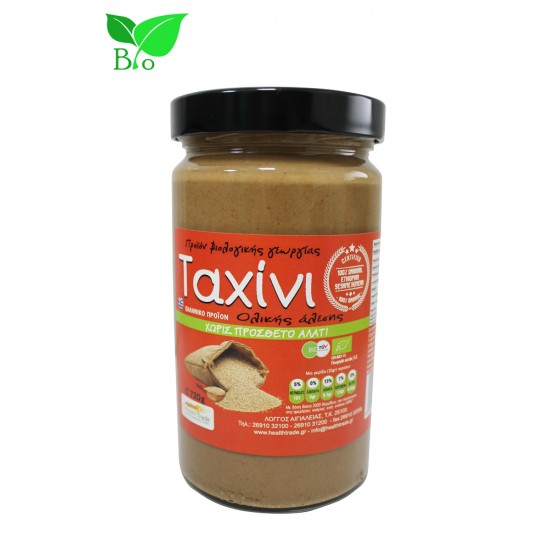Ταχίνι Ολικής Βάζο BIO 720gr ΤΑΧΙΝΙΑ – ΒΟΥΤΥΡΑ – ΠΑΣΤΕΣ ΞΗΡΩΝ ΚΑΡΠΩΝ
