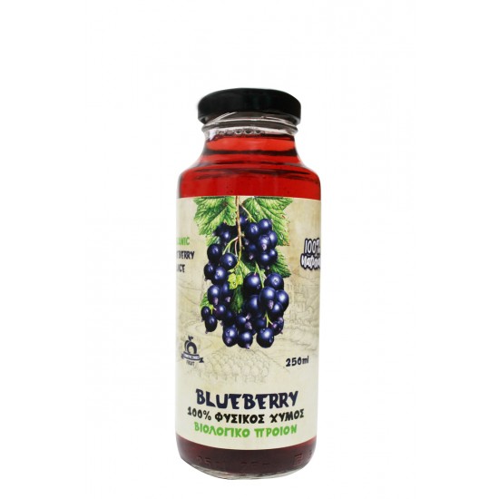 Χυμός Blueberry Χ/Ζ - Βιολογικός