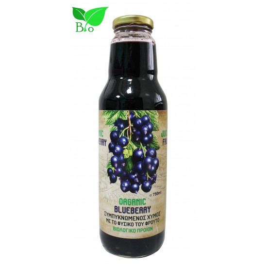 Συμπυκνωμένος Χυμός Με Ολόκληρα Φρούτα Blueberry X/Z - Βιολογικός X/Z ΣΥΜΠΥΚΝΩΜΕΝΟΙ ΧΥΜΟΙ