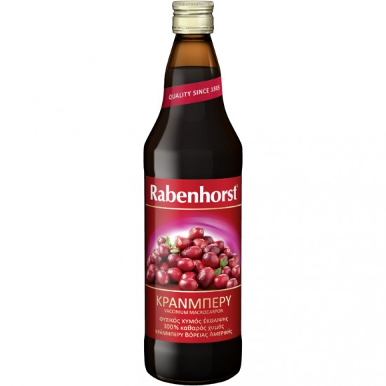 Χυμός Cranberry Rabenhorst 750ml